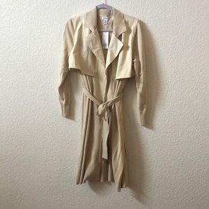 Calvin Klein Beige Lightweight Coat